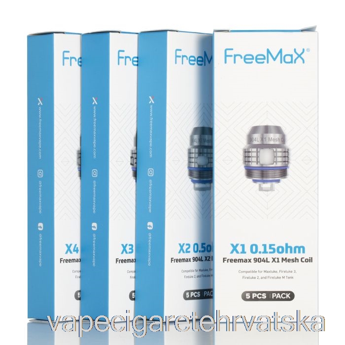 Vape Hrvatska Freemax Maxluke 904l X Zamjenske Zavojnice 0.2ohm 904l X2 Dual Mesh Zavojnice
